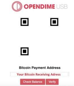 dirección de recepción bitcoin
