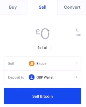 Coinbase vendre bitcoin
