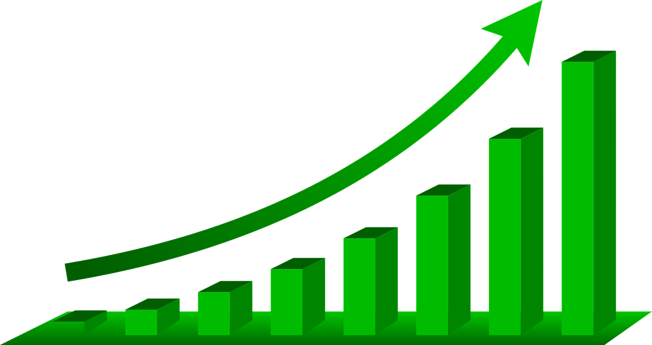 Value rising. График вверх. Диаграмма роста. График роста. Рост вверх.