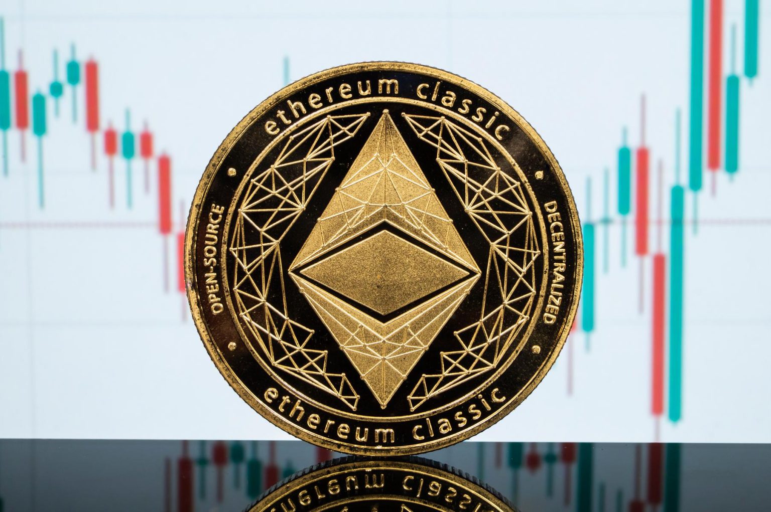 Ethereum-ETH-coin-with-trading-chart-background.