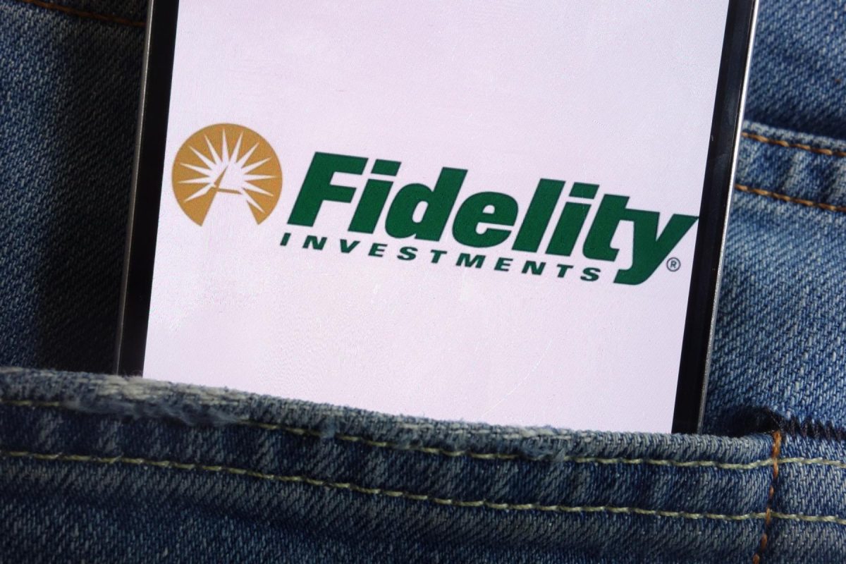 Fidelity logo-on-telephone-inside-pocket