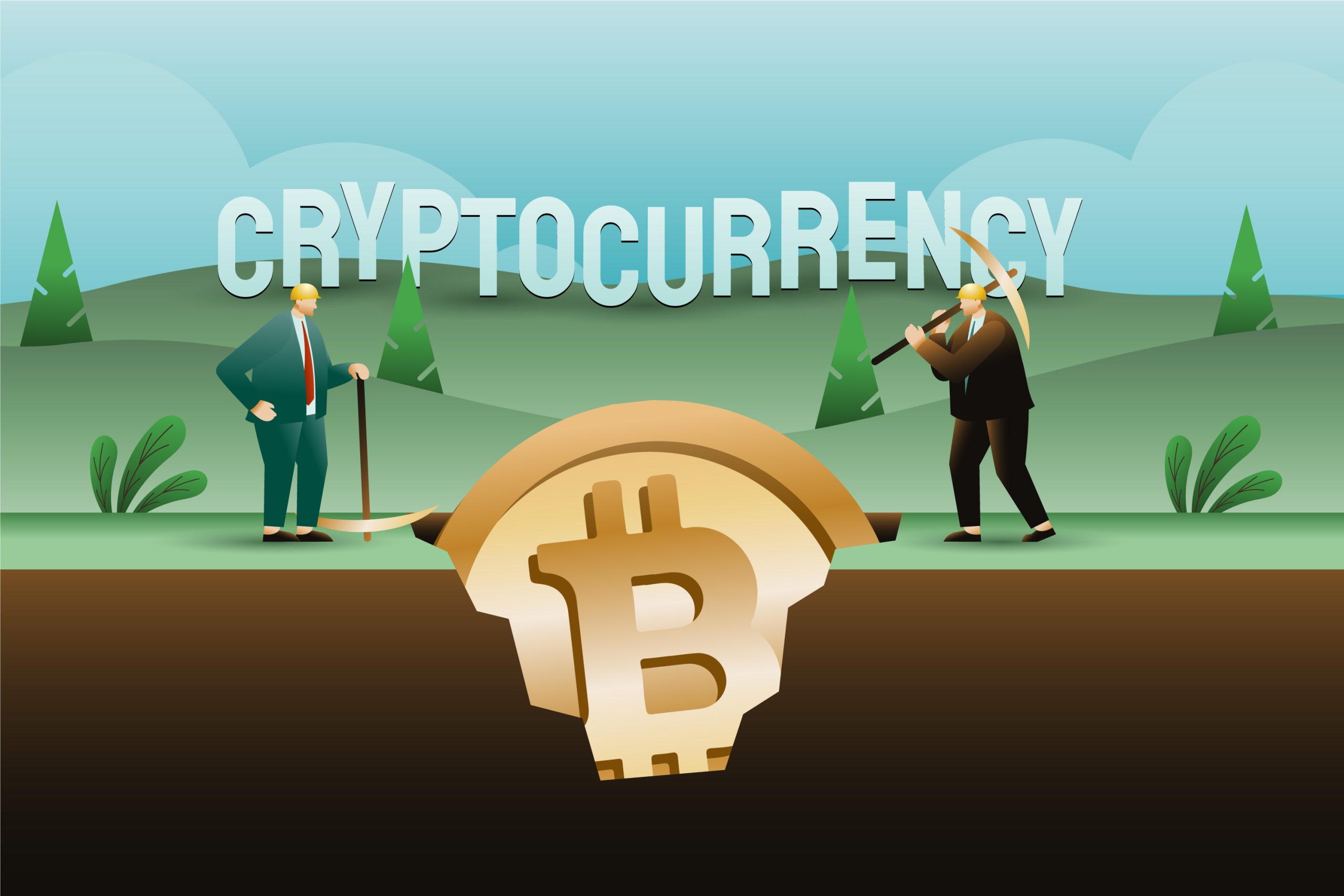 Imagen de <a href="https://www.freepik.es/vector-gratis/concepto-criptomoneda-degradado_20059372.htm#query=bitcoin%20miners&position=30&from_view=search&track=ais&uuid=f83b7fa8-55a6-4225-8acc-b0b167ecbbf9">Freepik</a>