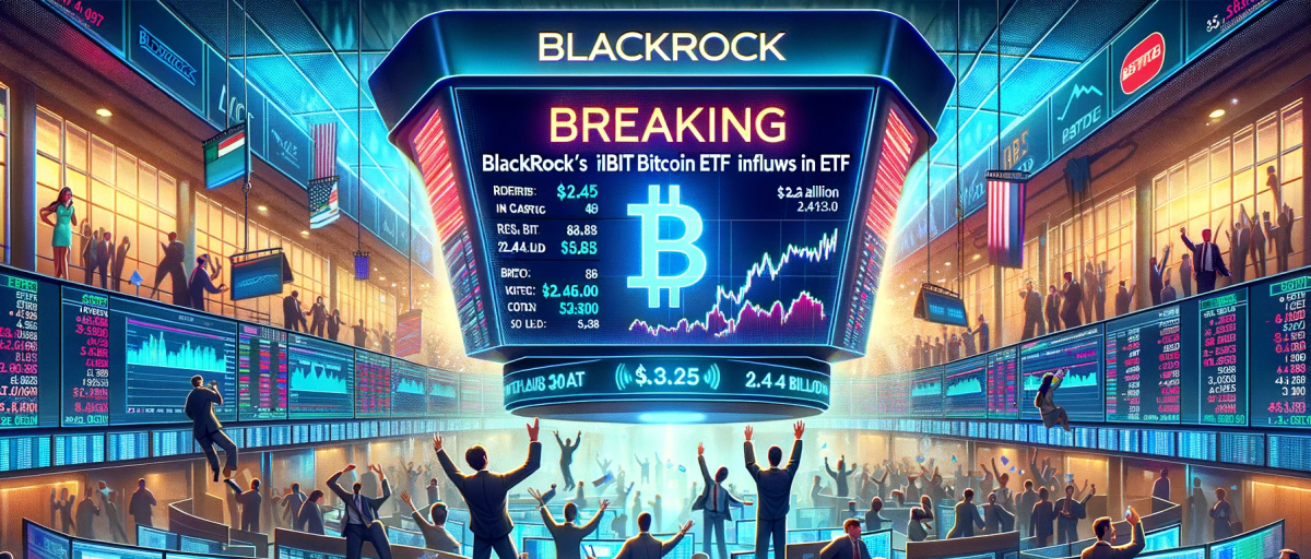 Bitcoin BlackRock IBIT geht durch die Decke