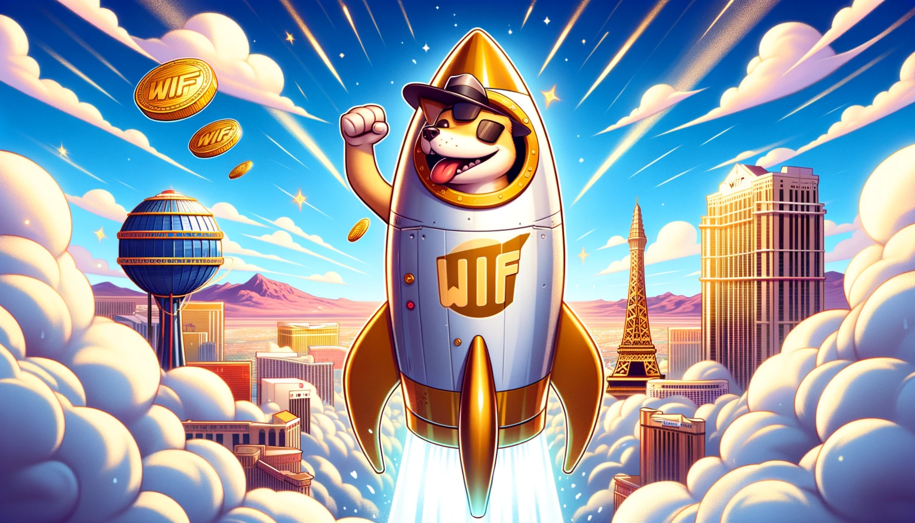 Dogwifhat (WIF) Rockets to 4th-Largest Meme Coin Amid Las Vegas Sphere Fundraising Triumph