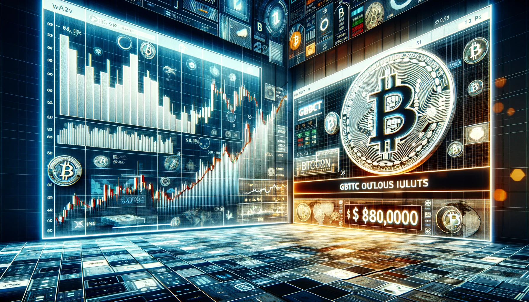 GBTC Outflows Hit One-Month Low: Is a Bitcoin Price Rally to $80,000 Imminent?