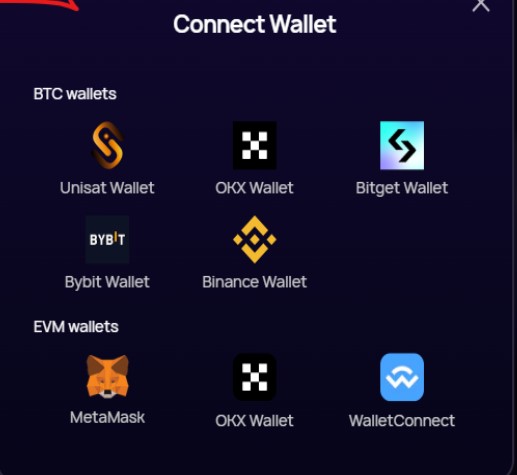 Merlin Chain Supported Wallets