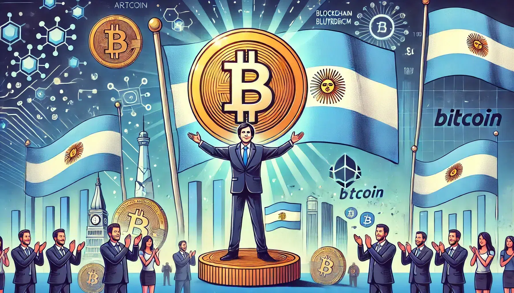 El Presidente Argentino Javier Milei Defiende la Libertad Monetaria Haciendo Hincapié en Bitcoin – Crypto News Flash Español