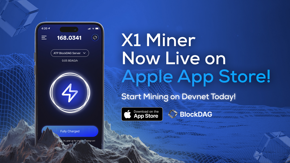 Nuevo en App Store: BlockDAG’s X1 App for Daily Mining of 20 BDAG Coins, Plus TRON Price Analysis & BNB News (en inglés)