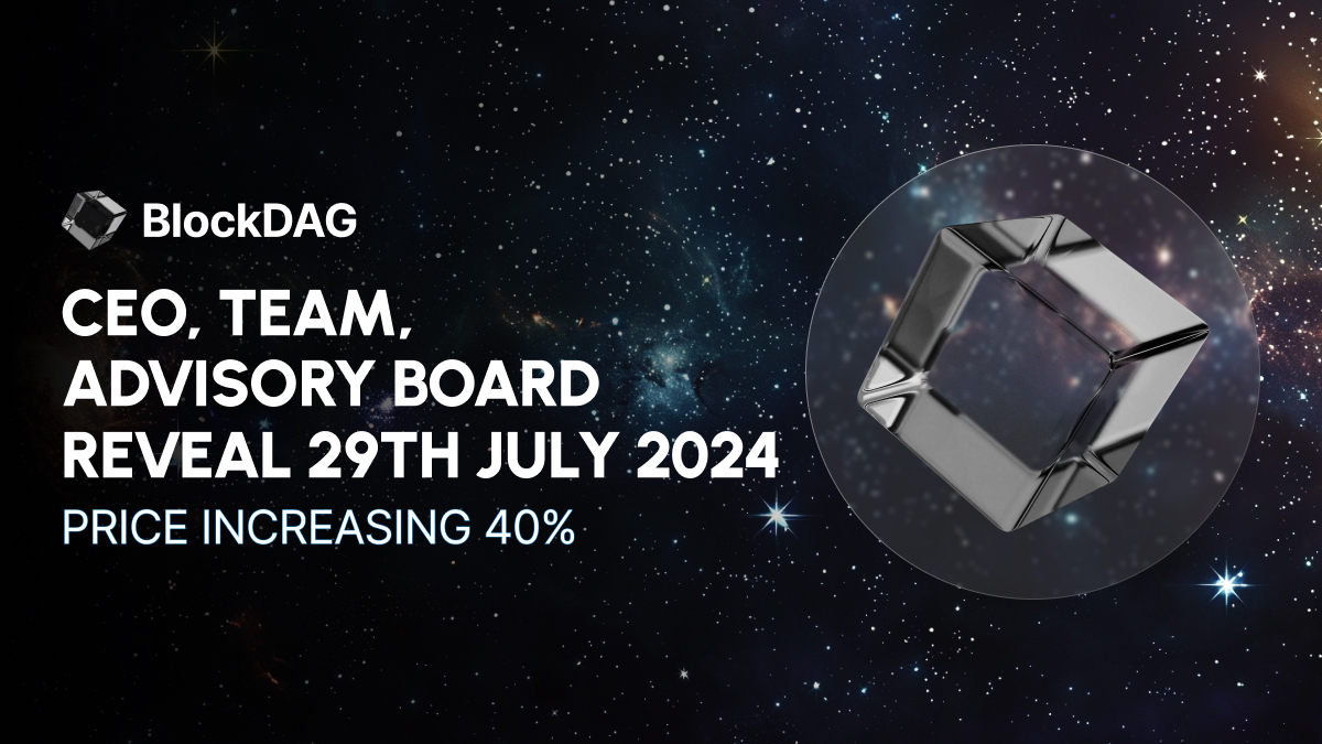BlockDAG’s Big Reveal After 1400% Growth: CEO & Team Introduction Set for July 29 As STX Rises & Stellar Dives Deep into DeFi