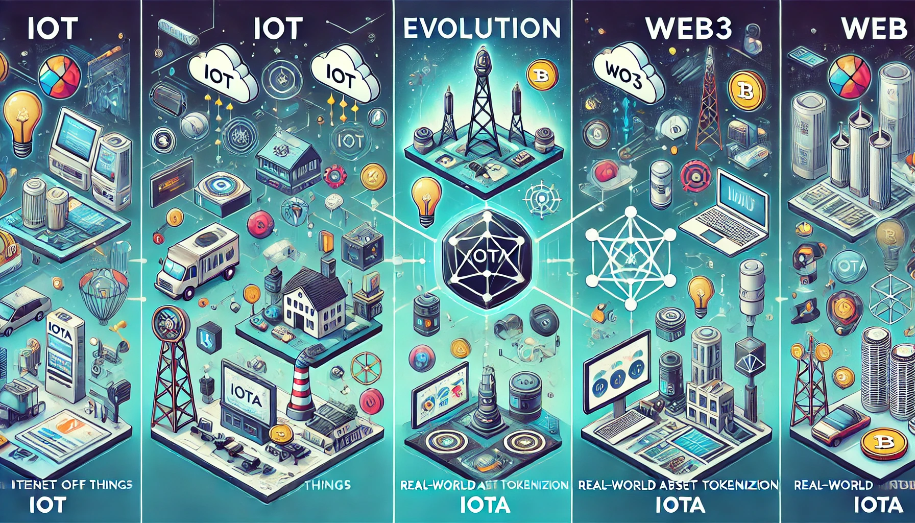 The Evolution of IOTA: From IoT to Web3 and Real-World Asset Tokenization