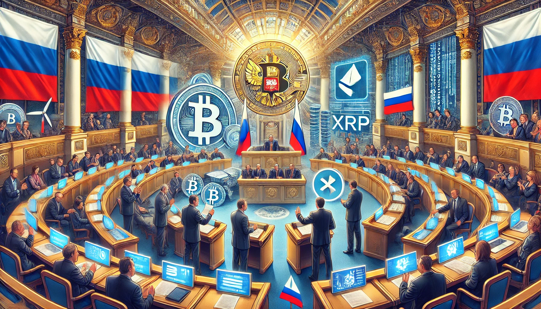 La Duma rusa aprueba un proyecto de ley para legalizar la minería de bitcoin y los pagos con BTC, XRP y criptomonedas