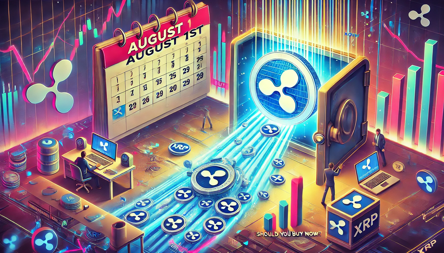 Ripple to Unlock 1 Billion XRP Tokens Worth $609M on August 1 – Should You Buy Now?