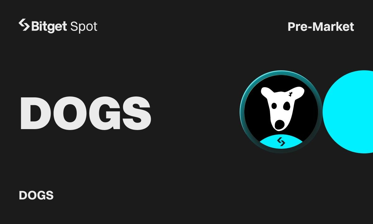 TON-based Trending Meme Token DOGS listed on Bitget Pre-market