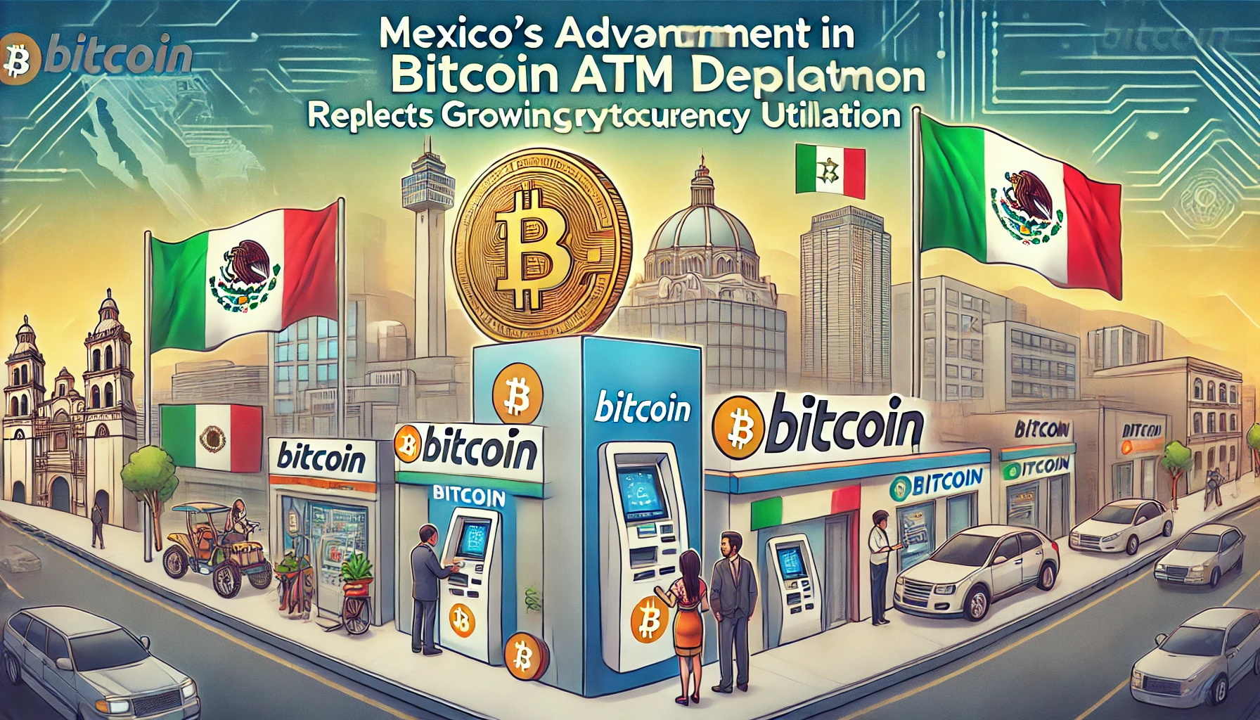 El progreso de México en la implementación de cajeros automáticos de Bitcoin refleja el creciente uso de criptomonedas