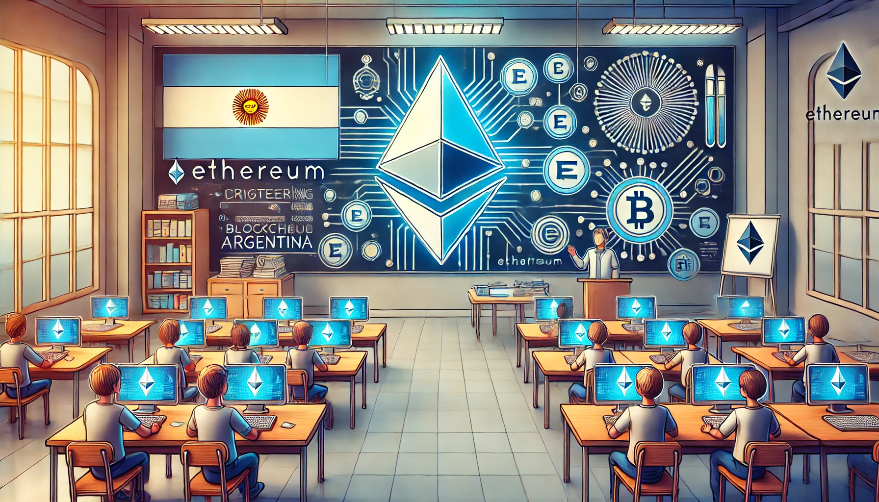 ¡Educación criptográfica innovadora para la próxima generación!