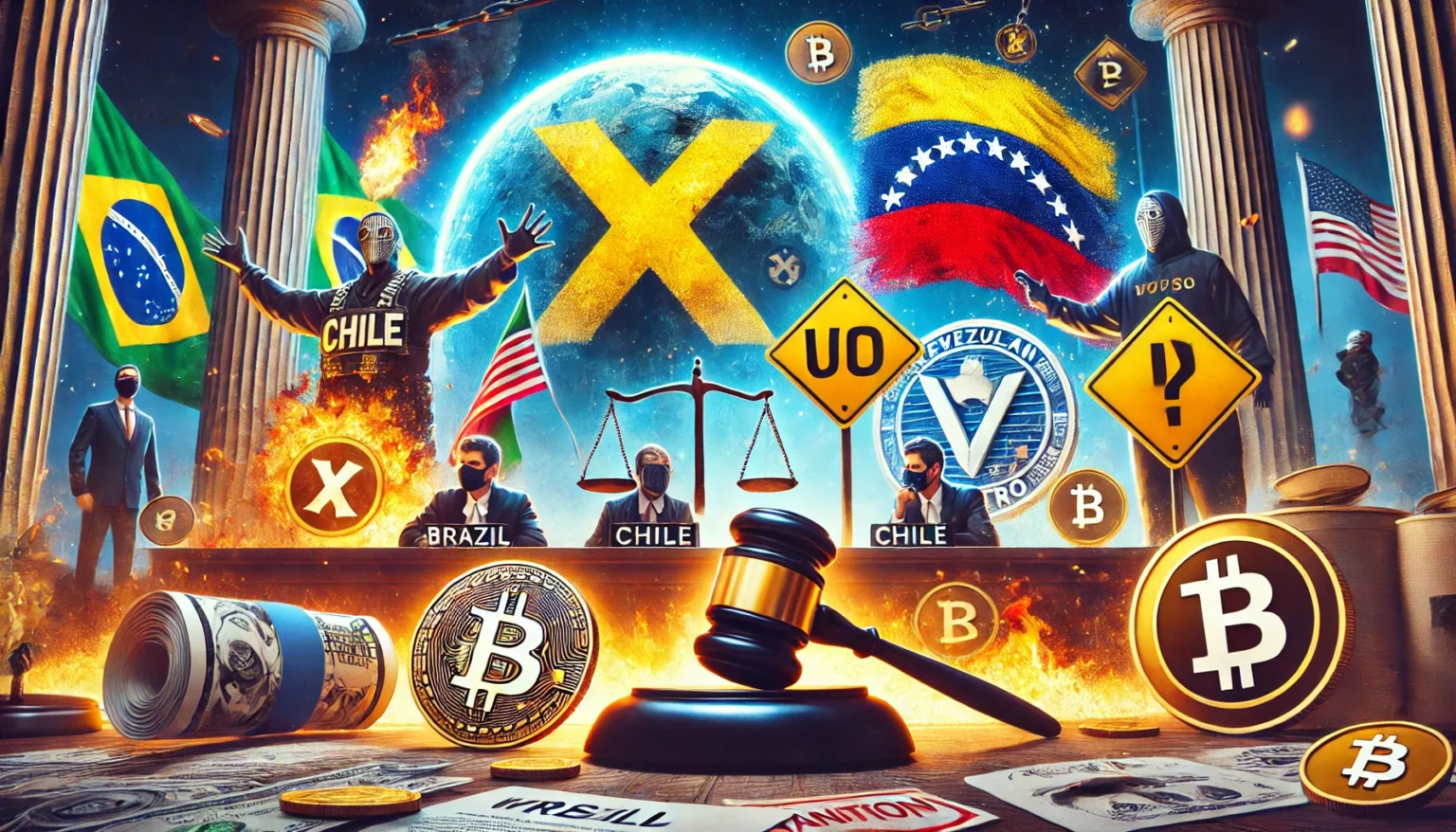 crypto-chaos-brazil-bans-x-chile-sues-worldcoin-and-u-s-targets-venezuelan-petro