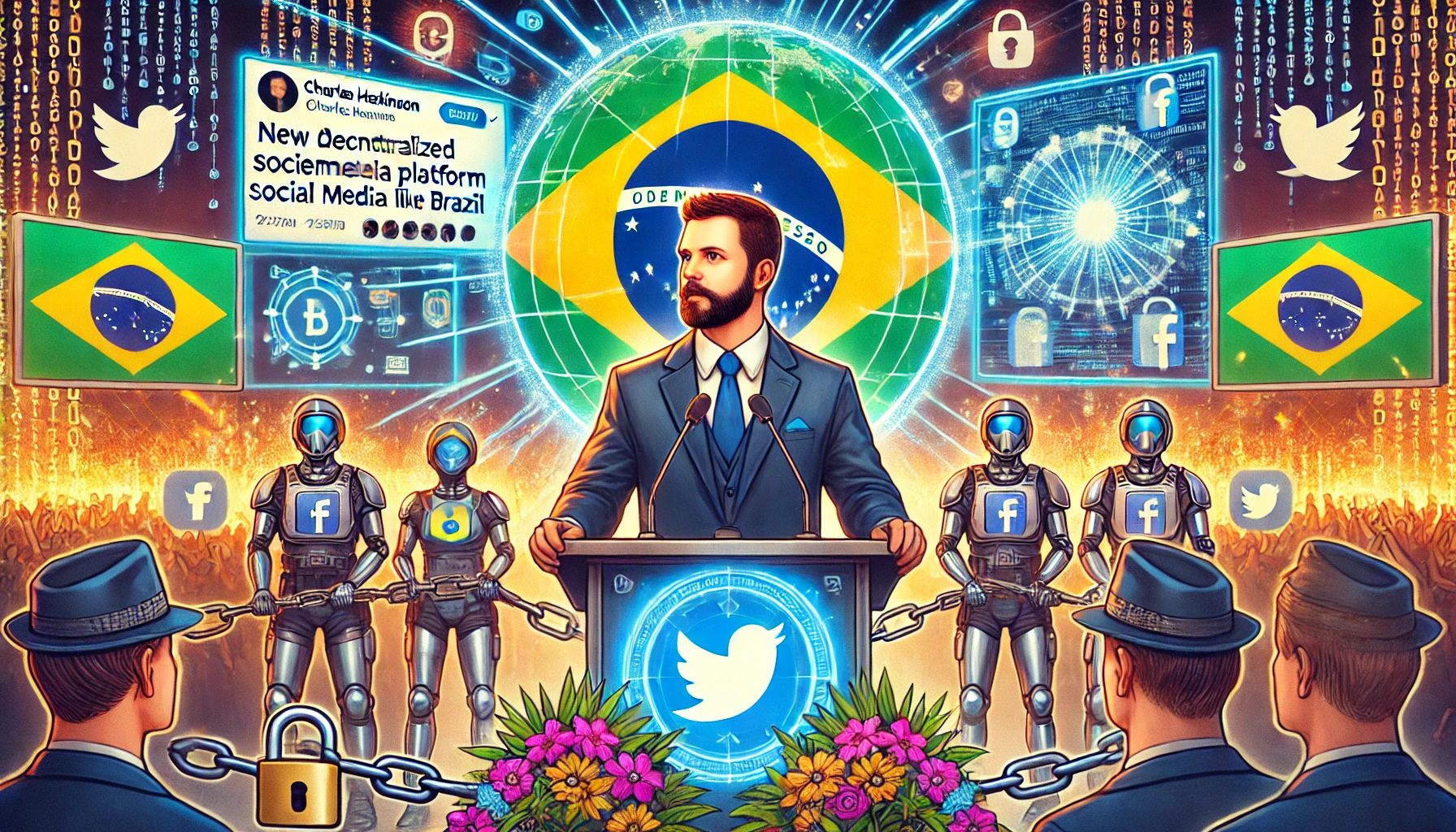 Charles Hoskinson von Cardano kündigt neue dezentralisierte Social-Media-Plattform für Brasilien inmitten der X (Twitter) Razzia an