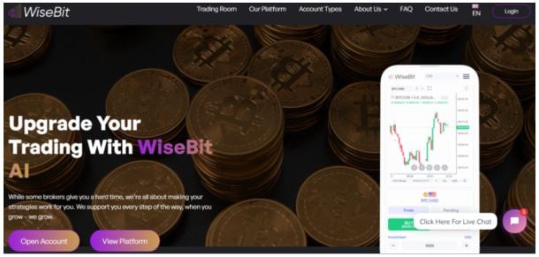 WiseBit AI Website