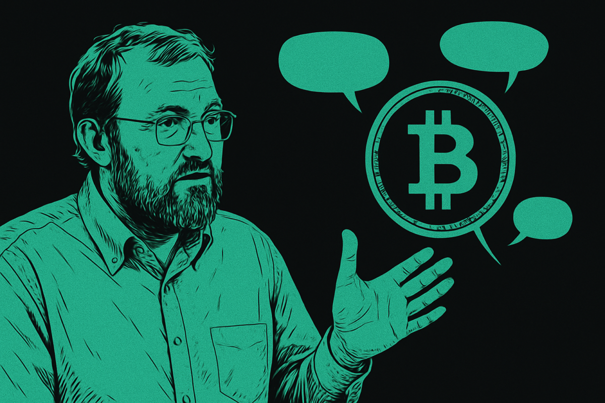 Cardano Founder Advocates for Advancing Bitcoin Communication Features