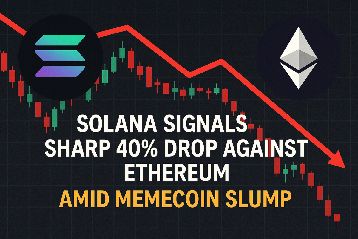Solana: SOL-Kurs könnte in der Memecoinkrise 40% gegenüber Ethereum verlieren Solana