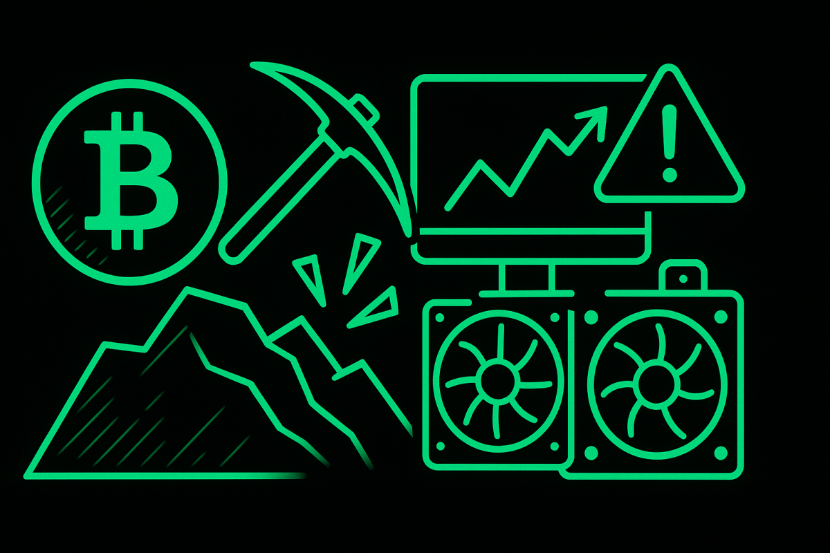 Bitcoin Mining Metrics Flash Warning—Is BTC Headed for a Pullback