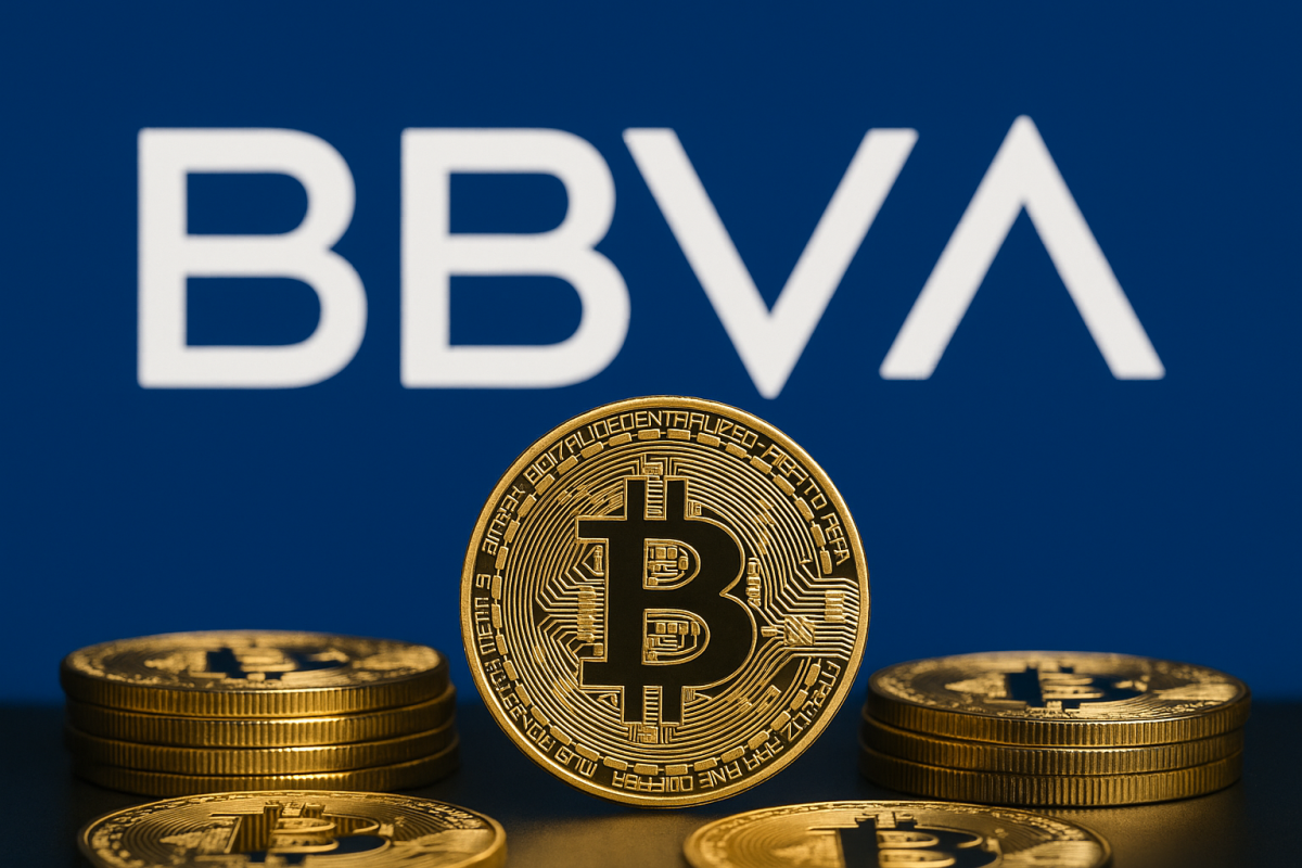 Spanische Bank BBVA empfiehlt Krypto zum Vermögensaufbau Crypto