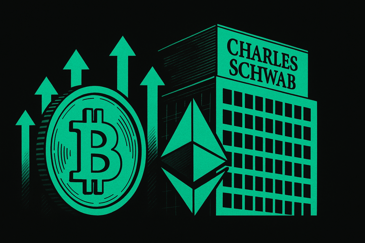 Charles Schwab’s $7.3T Platform to Add Bitcoin, Ethereum