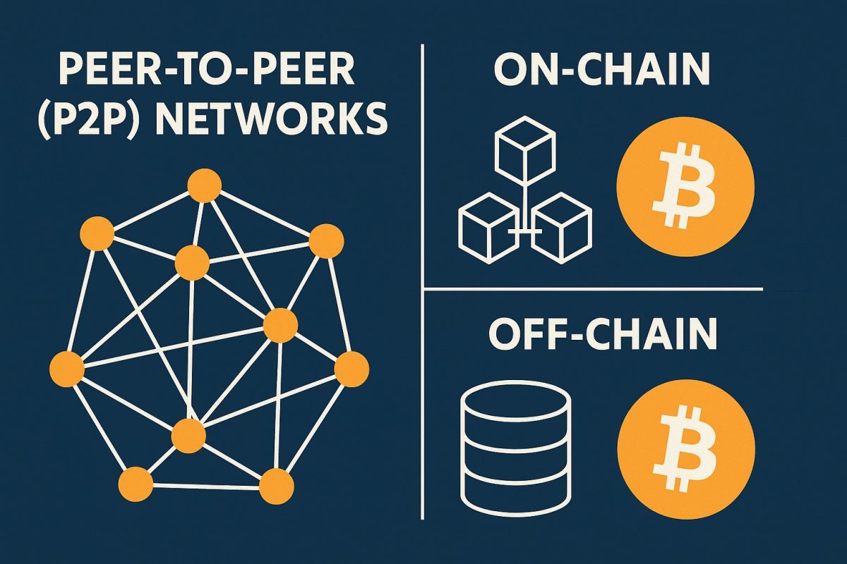 Peer-to-Peer (P2P) Networks and On-Chain vs. Off-Chain in Crypto