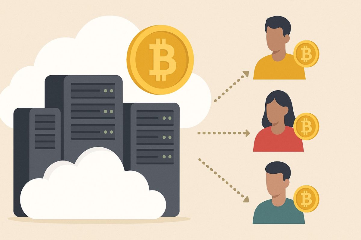 cloud servers mining Bitcoin