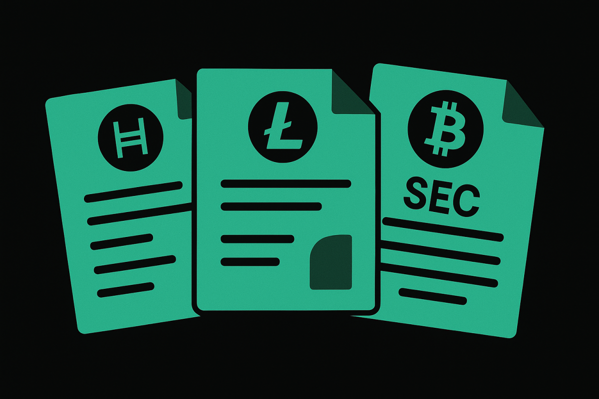 Grayscale Files S-1 for Hedera ETF, S-3s for Litecoin and BCH With SEC