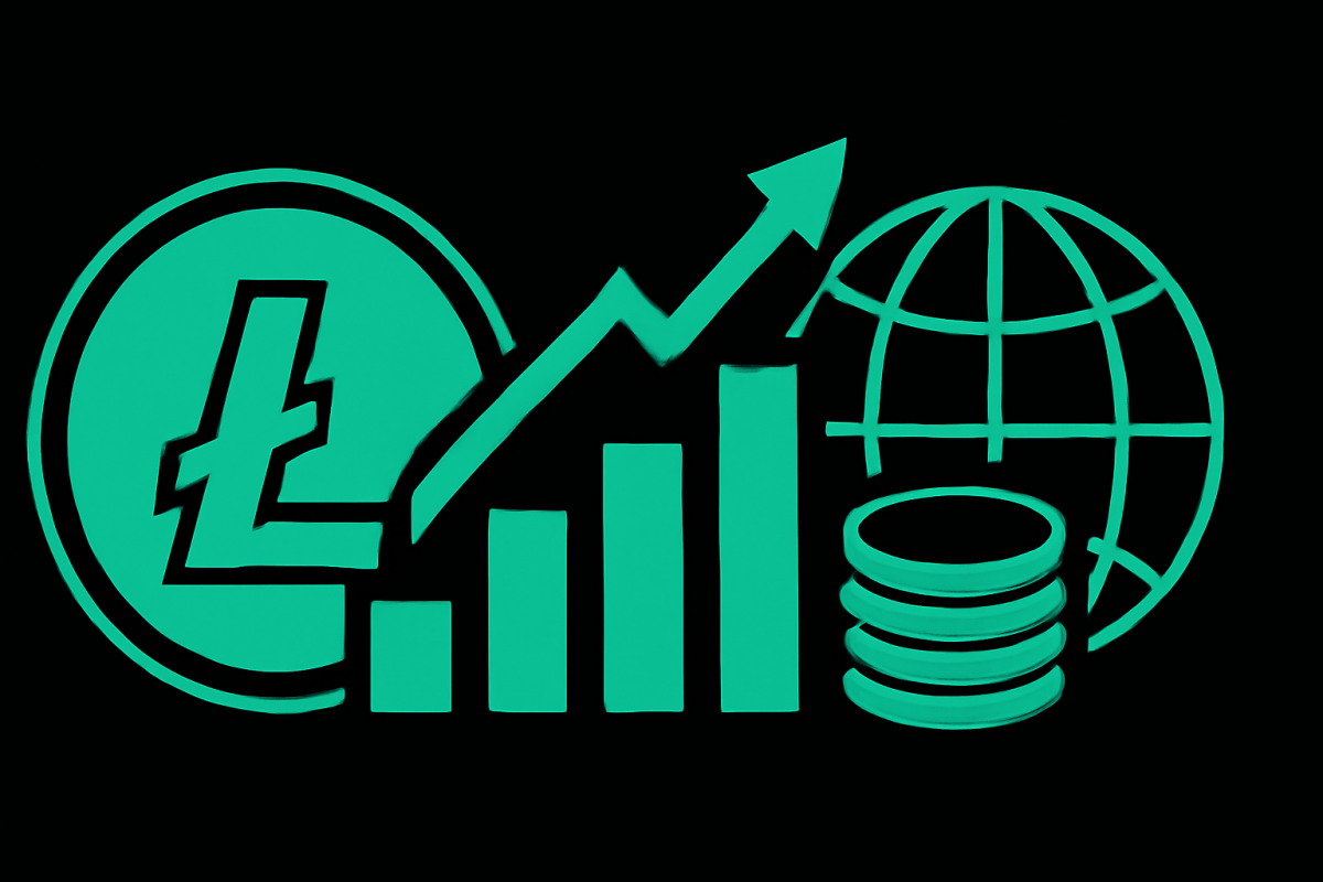 LTC Usage Climbs as Litecoin Dominates Global Payment Rankings