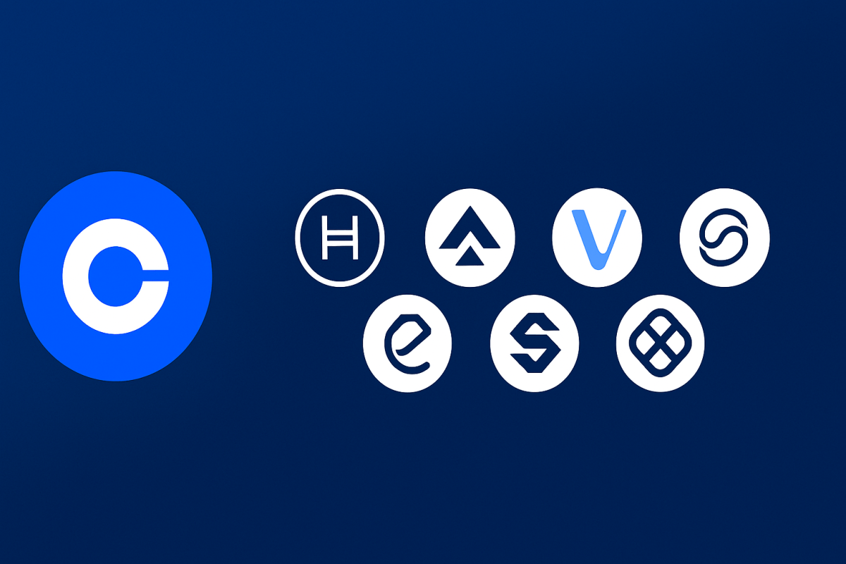 Coinbase Adds HBAR, MANTLE, VET, FLR, SEI, and IMX to Its Coinbase 50 Index