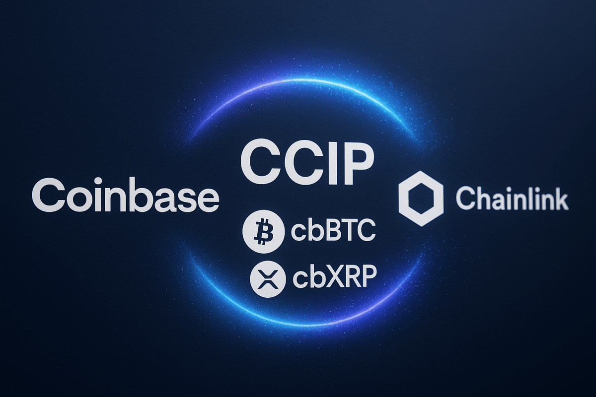 Coinbase Selects Chainlink CCIP as Exclusive Bridge for Expanding cbBTC, cbXRP Across Multiple Chains