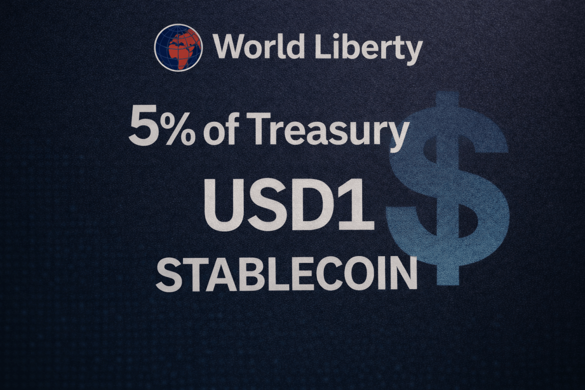 World Liberty Proposes Using 5% of Treasury to Boost USD1 Stablecoin Adoption