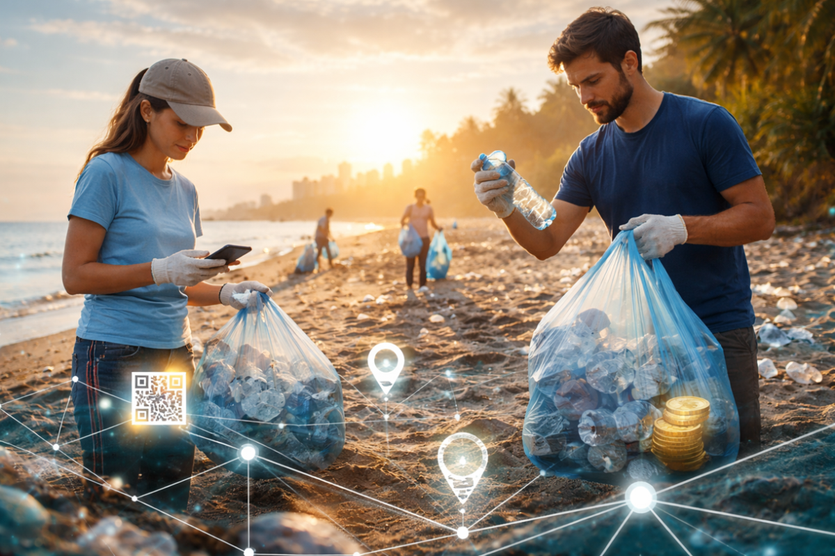 VeChain und 4ocean verbinden Cleanup-Arbeit mit Blockchain-Verifikation