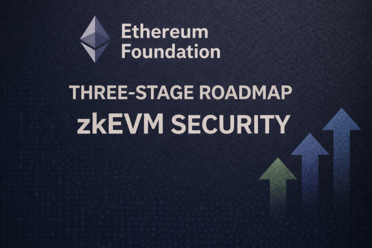 Ethereum Foundation Outlines Three-Stage Roadmap to Stronger zkEVM Security