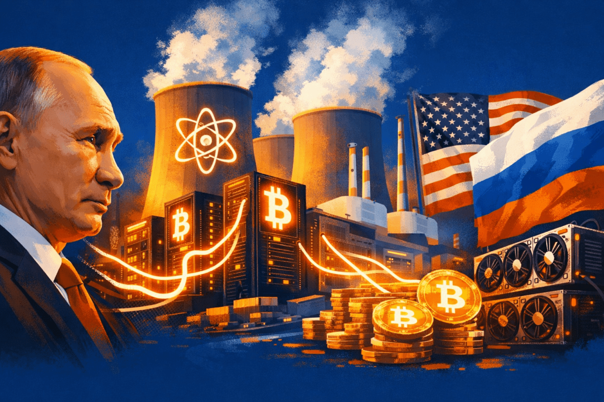Putin Says Russia Discussed Joint Control of Nuclear Plant With US for Bitcoin Mining