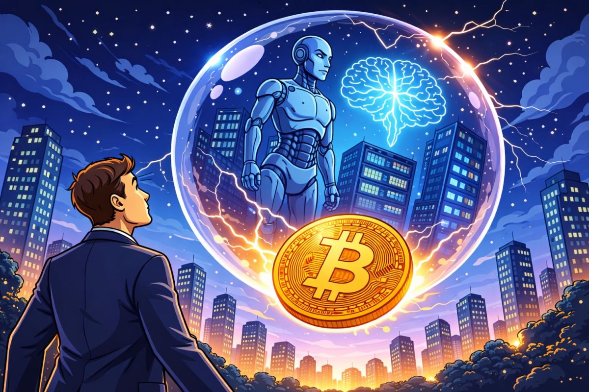 Tether CEO: AI Bubble Is Bitcoin's Biggest Risk in 2026