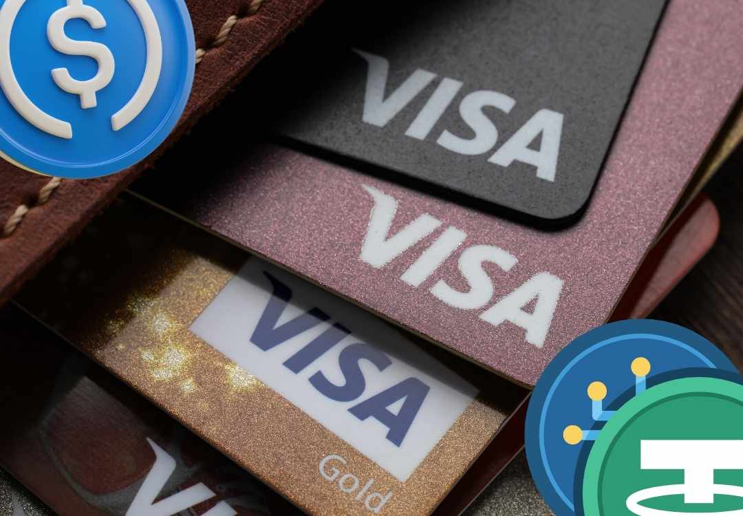 VISA-Stablecoin-Karte
