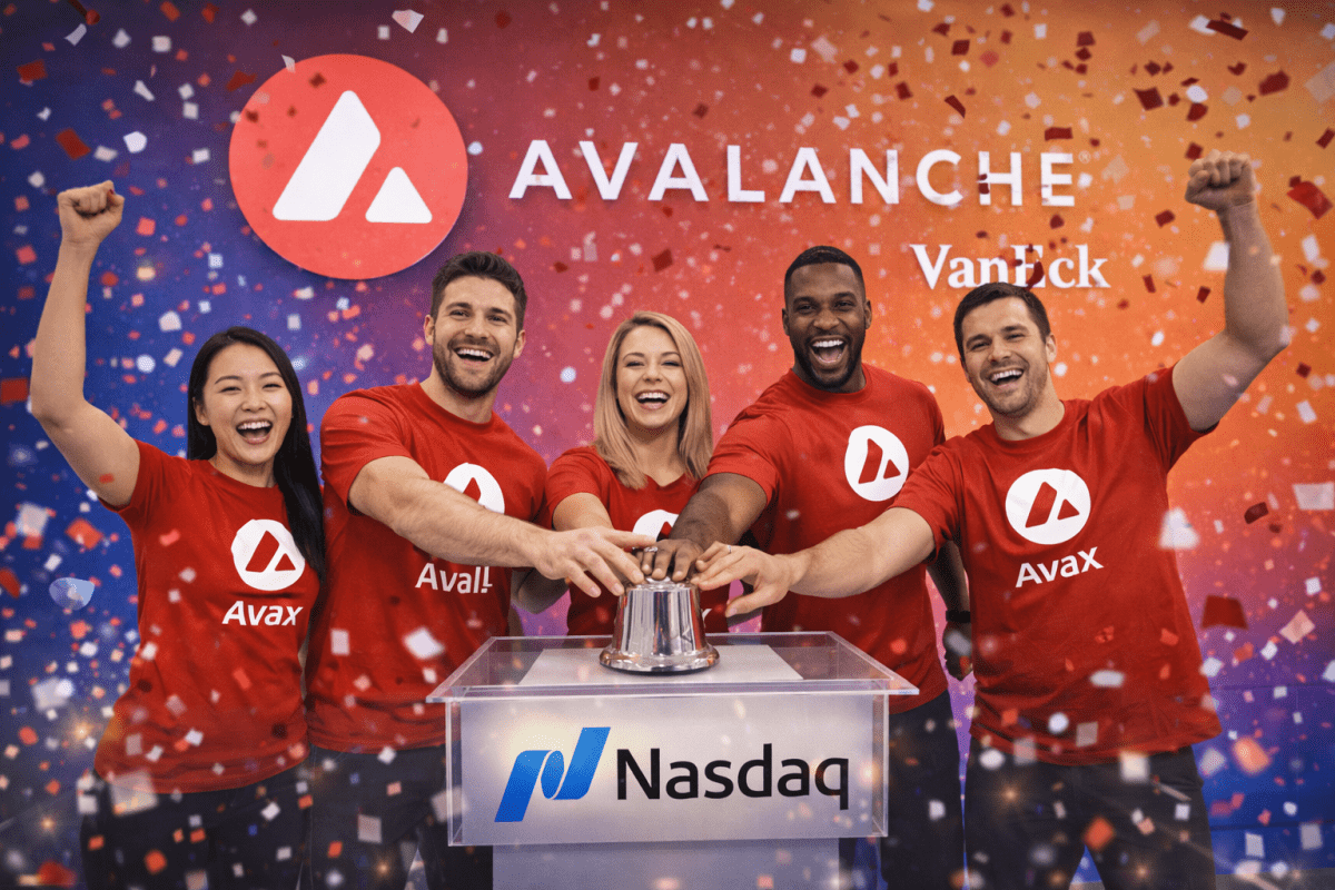 Avalanche Enters Wall Street as VanEck Launches AVAX ETF on Nasdaq