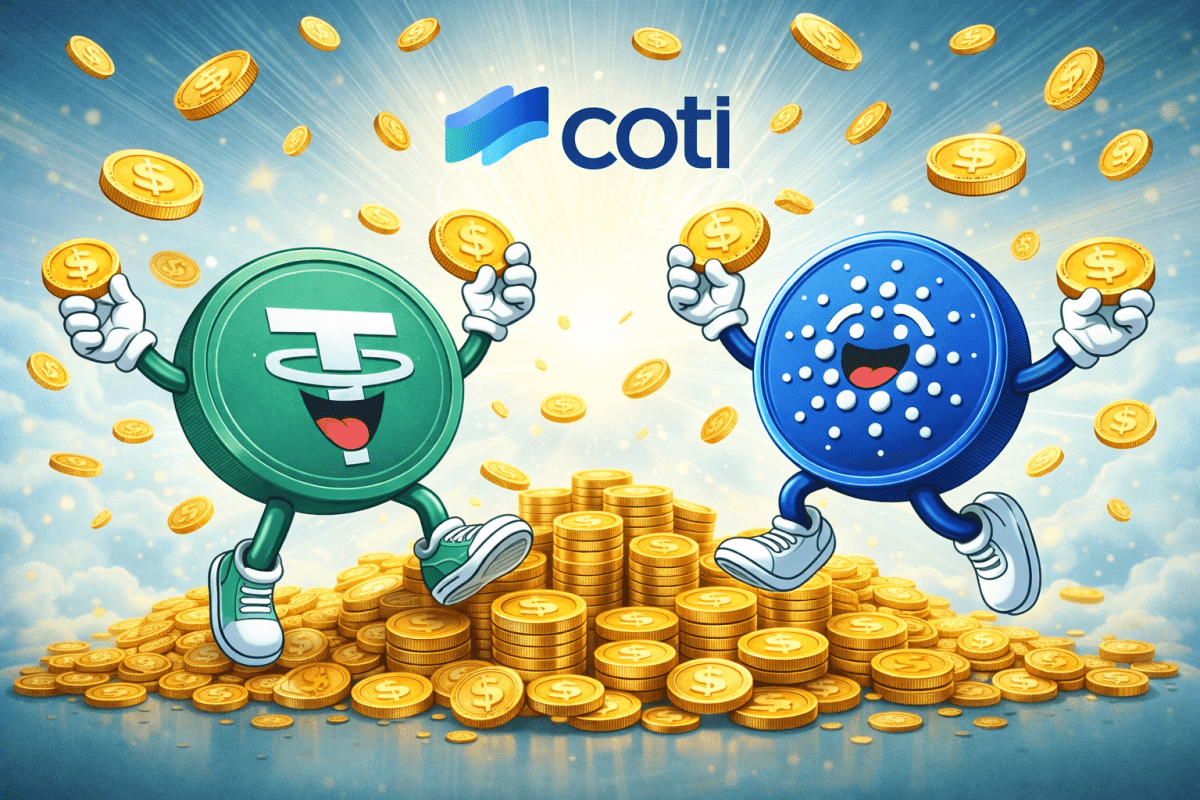COTI Launches No-Staking Rewards Program for USDT and ADA Holders