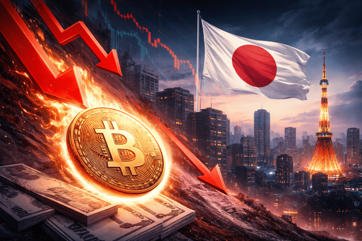 Bitcoin unter Druck: Ist Japan statt Grönland der Auslöser für den Crash?