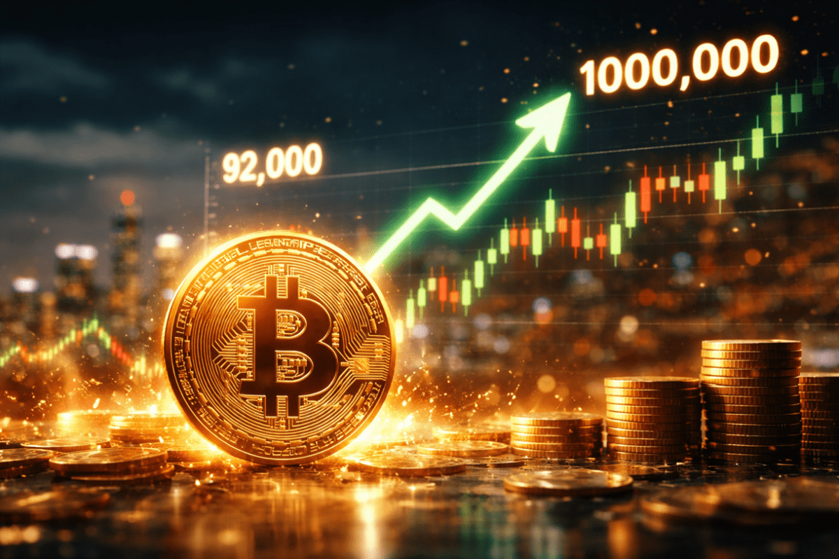Bitcoin erobert $92,000 zurück: Kommt jetzt der Angriff auf $100,000?