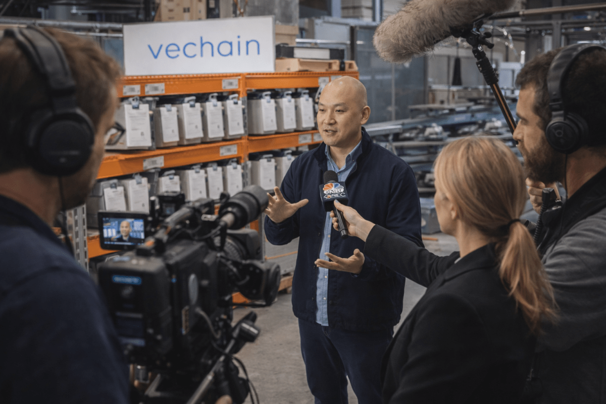 VeChain Demonstrates Real-World Blockchain Impact in GSTI Documentary Hosted on CNBC