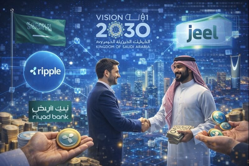 Ripple Partners With Riyad Bank’s Jeel to Advance Saudi Arabia’s Vision 2030 Blockchain Strategy
