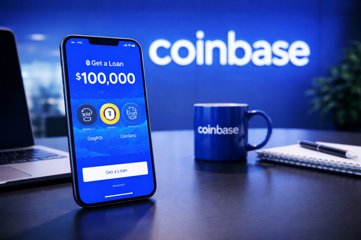 Krypto XRP, Dogecoin and Cardano Holders Can Now Access $100,000 Loans on Coinbase