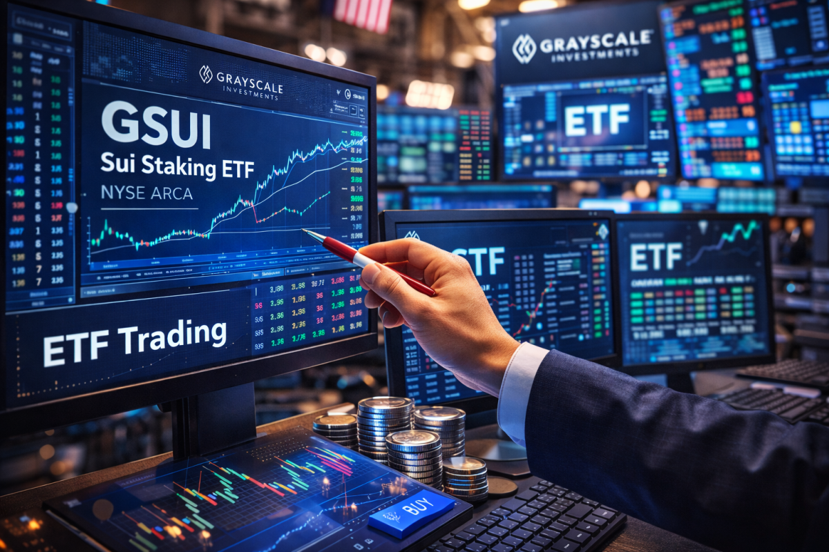 Grayscale Investments Launches Sui Staking ETF (GSUI) on NYSE Arca