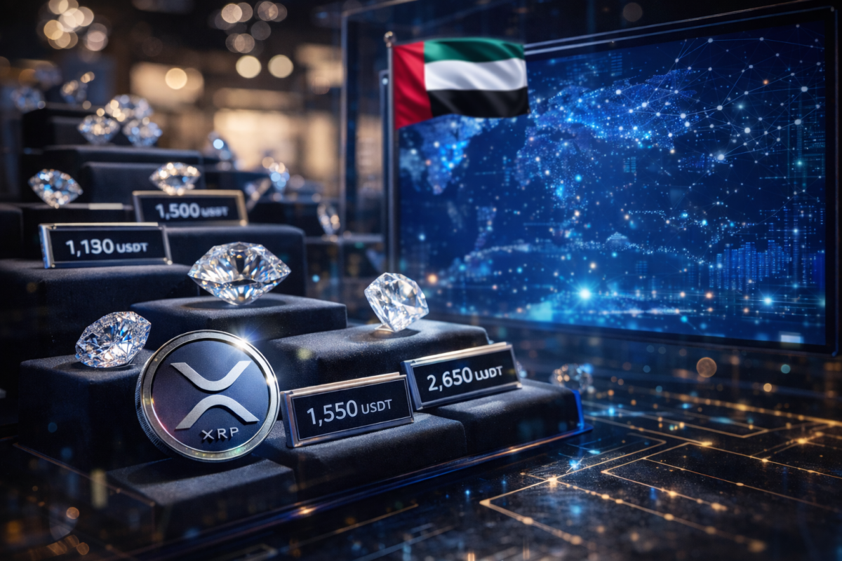 XRP Ledger Powers $280 Million Diamond Tokenization in Major UAE Real-World Asset Deal